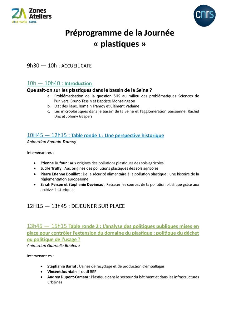 Inscrivez-vous à la journée 